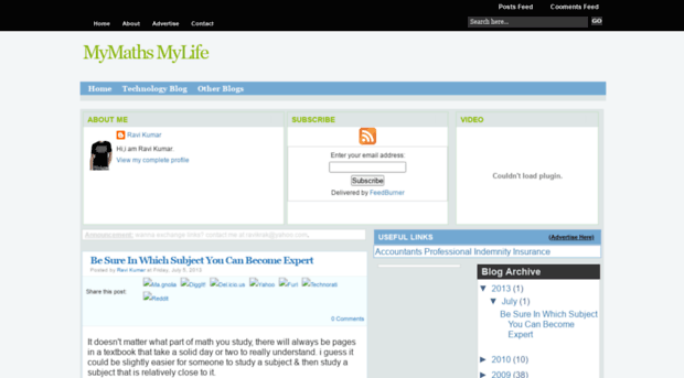 mymaths-mylife.blogspot.com