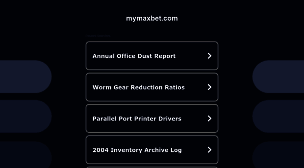 mymaxbet.com