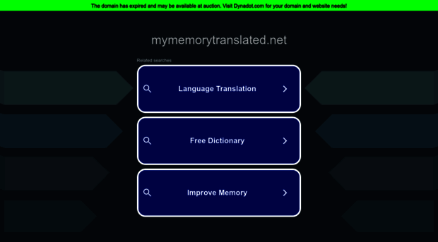 mymemorytranslated.net