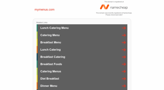 mymenus.com