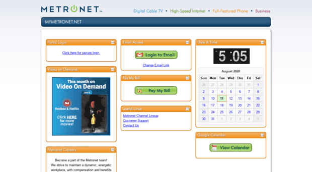 mymetronet.net