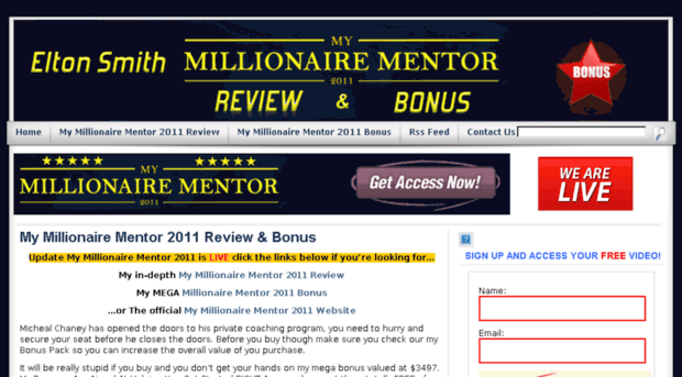mymillionairementor2011.net