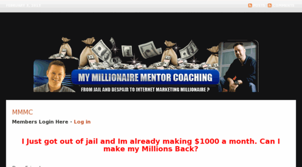 mymillionairementorcoaching.com