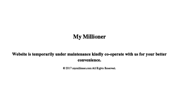 mymillioner.com