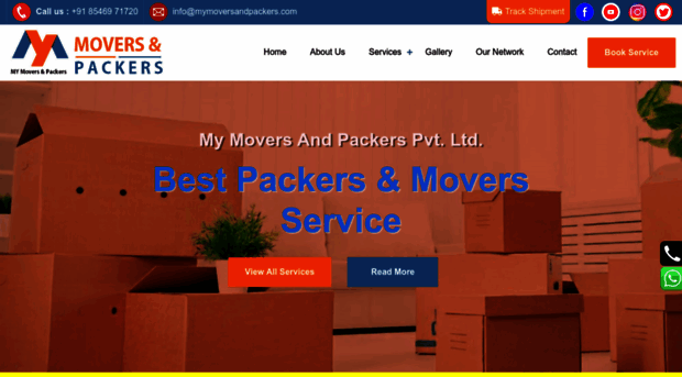 mymoversandpackers.com