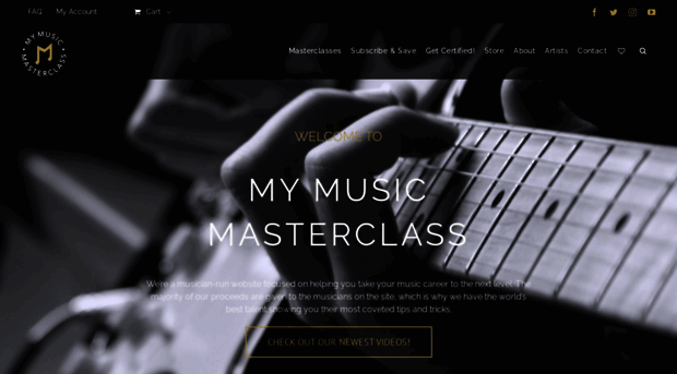 mymusicmasterclass.com