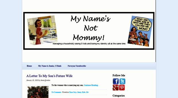 mynamesnotmommy.com