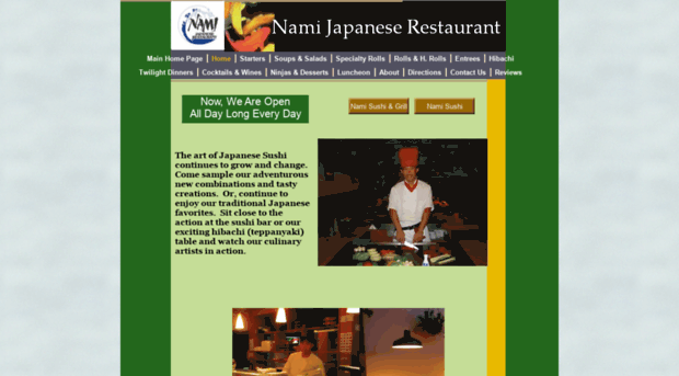 mynamirestaurant.com