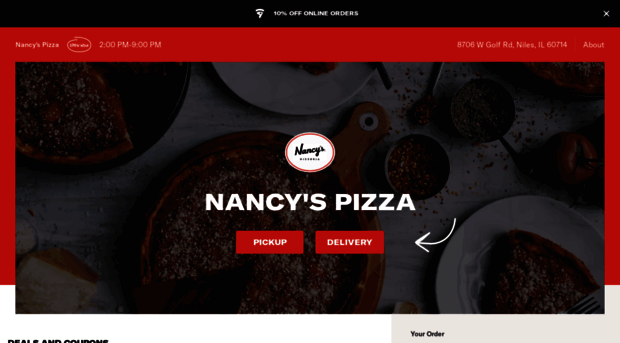 mynancyspizza.com