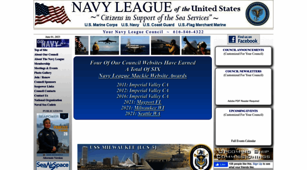 mynavyleague.org