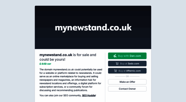 mynewstand.co.uk