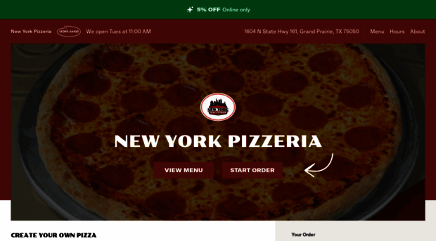 mynewyorkpizzeria.com