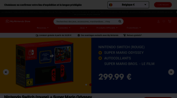 mynintendostore.nintendo.be