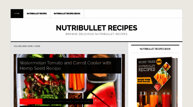 mynutribulletrecipes.com