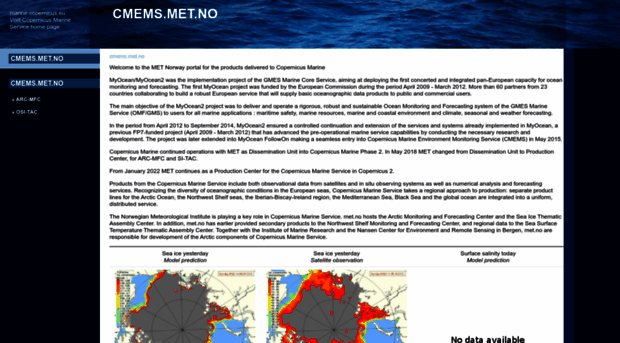 myocean.met.no