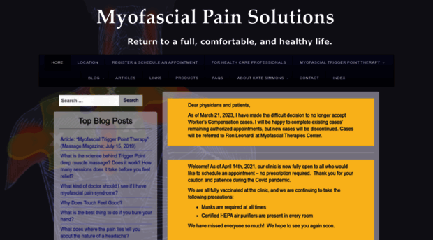 myofascialpainsolutions.net