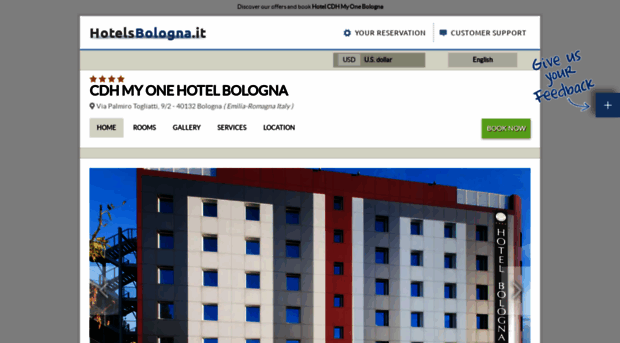 myonehotelbologna.hotelsbologna.it