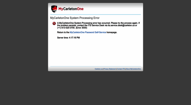 myonepassword.carleton.ca
