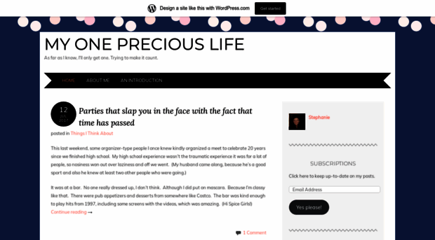 myonepreciouslife.wordpress.com