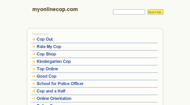 myonlinecop.com