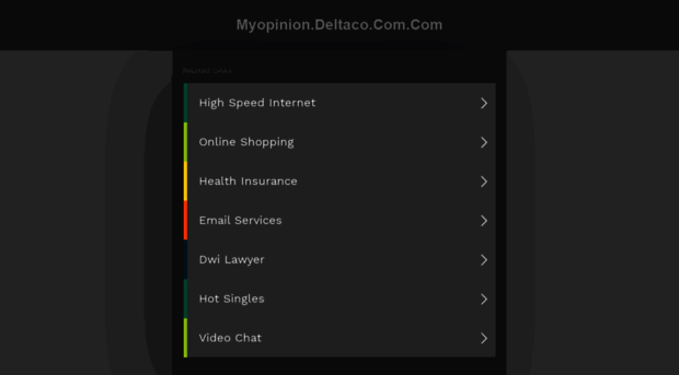 myopinion.deltaco.com.com