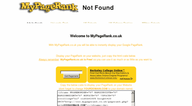 mypagerank.co.uk