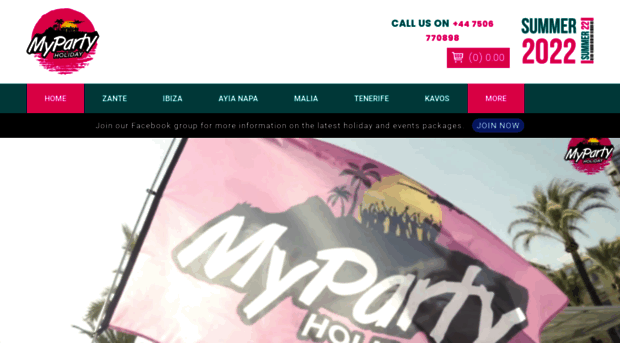 mypartyholiday.com