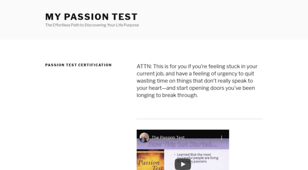 mypassiontest.com