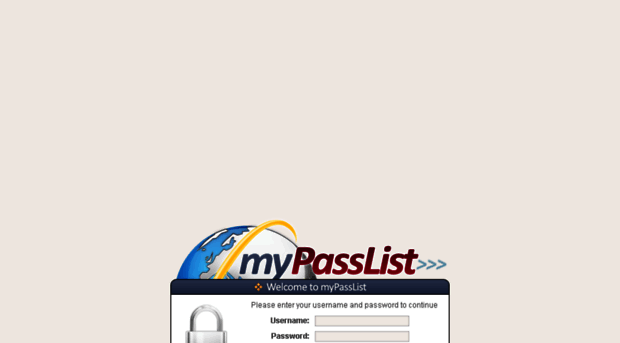 mypasslist.org