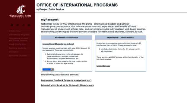 mypassport.wsu.edu