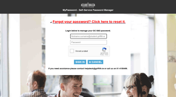 mypassword.griffith.ie