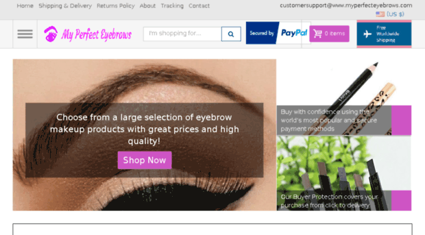 myperfecteyebrows.com