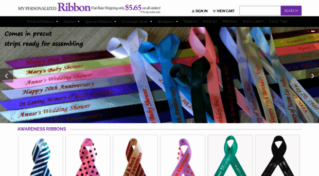 mypersonalizedribbons.com