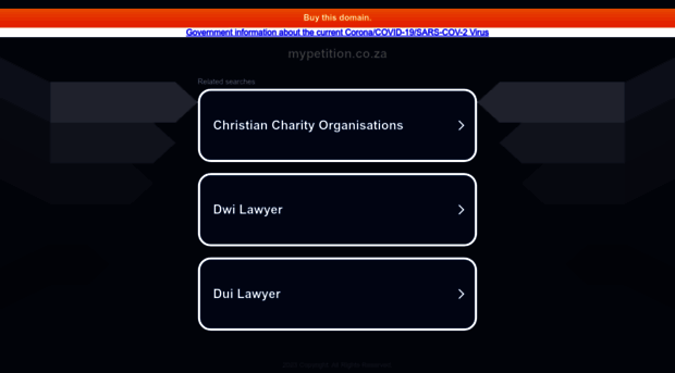 mypetition.co.za