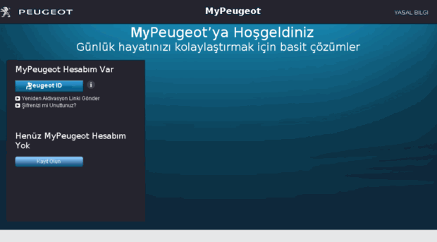 mypeugeot.com.tr