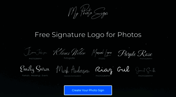 myphotosign.com