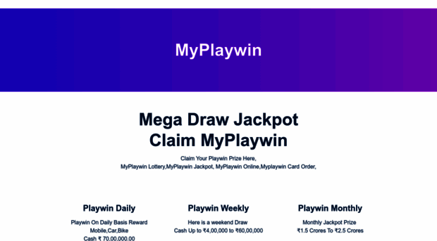 myplaywin.in