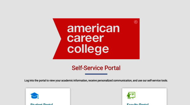 myportal.americancareercollege.edu