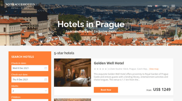 mypraguehotels.com