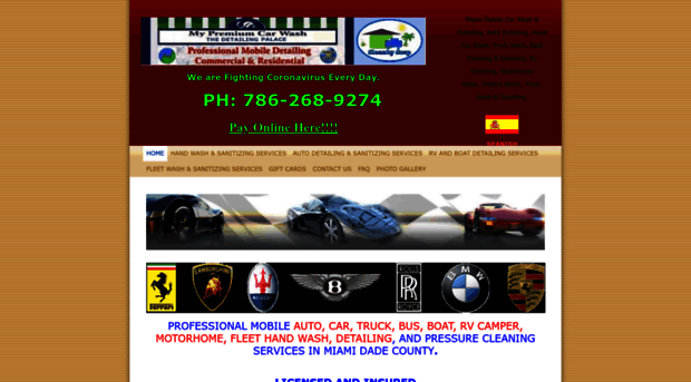 mypremiumcarwash.com