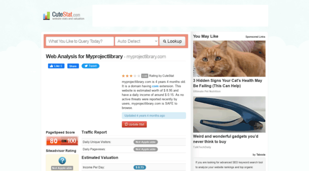 myprojectlibrary.com.cutestat.com