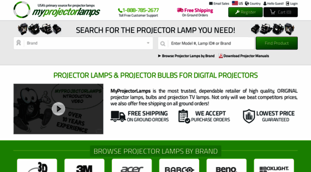 myprojectorlamps.com