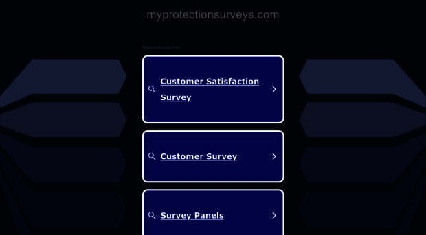 myprotectionsurveys.com