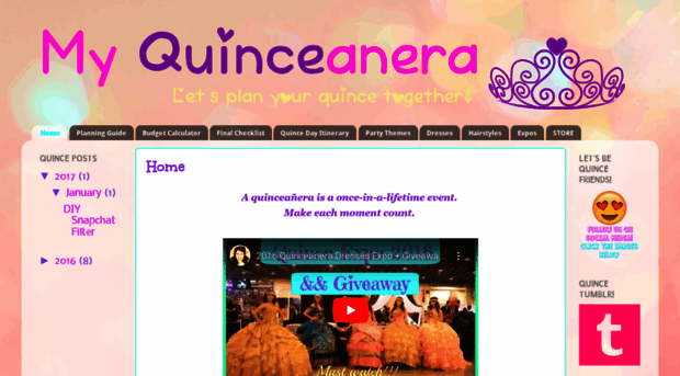 myquinceanera.net