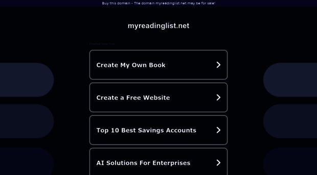 myreadinglist.net