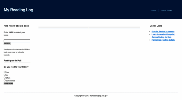 myreadinglog.net