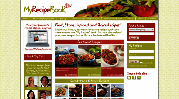 myrecipebook.co.nz