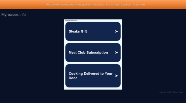 myrecipes.info
