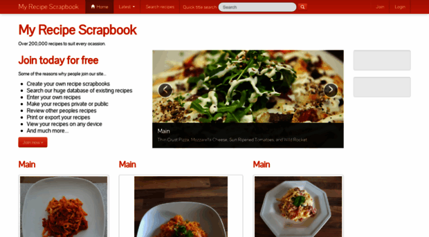 myrecipescrapbook.com