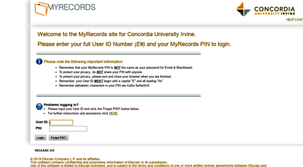 myrecords.cui.edu